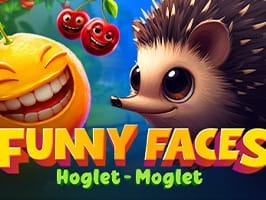 Funny faces Hoglet moglet